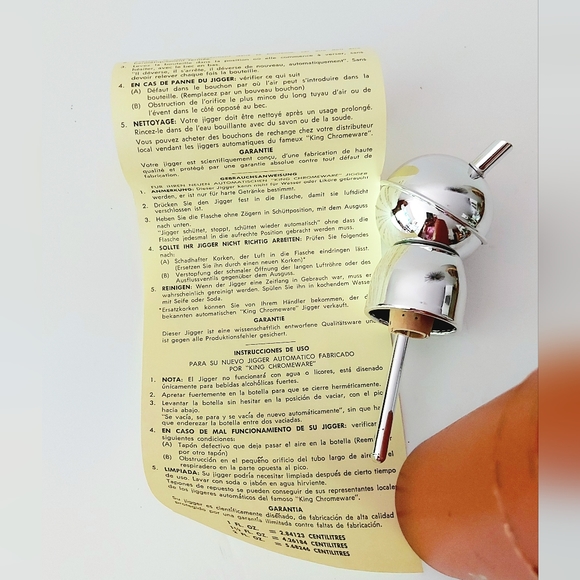 Jigger measure for alcoholic drink. - Picture 2 of 9